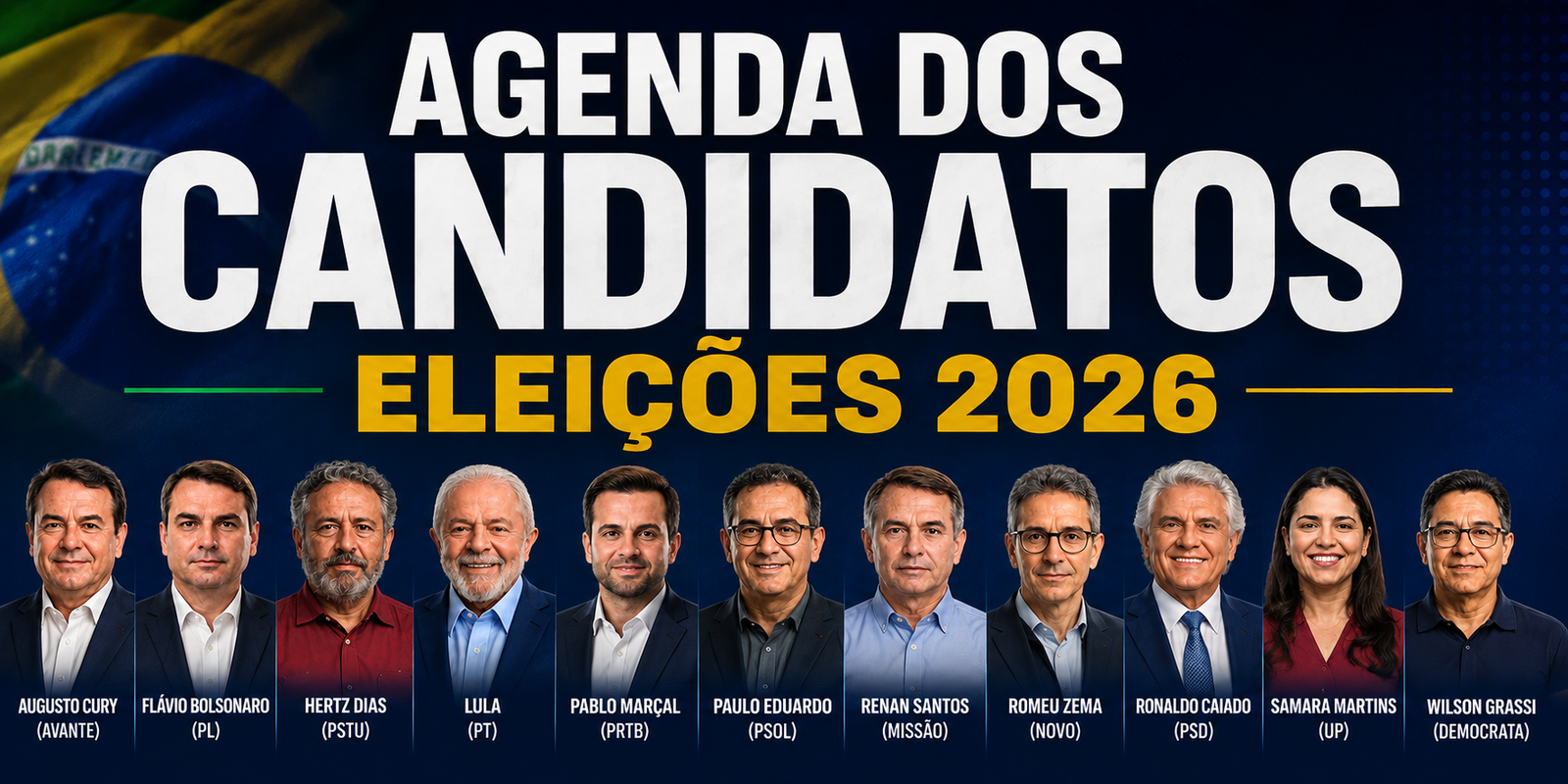 Presidenciáveis intensificam campanha com atos, sabatinas e caminhadas neste sábado