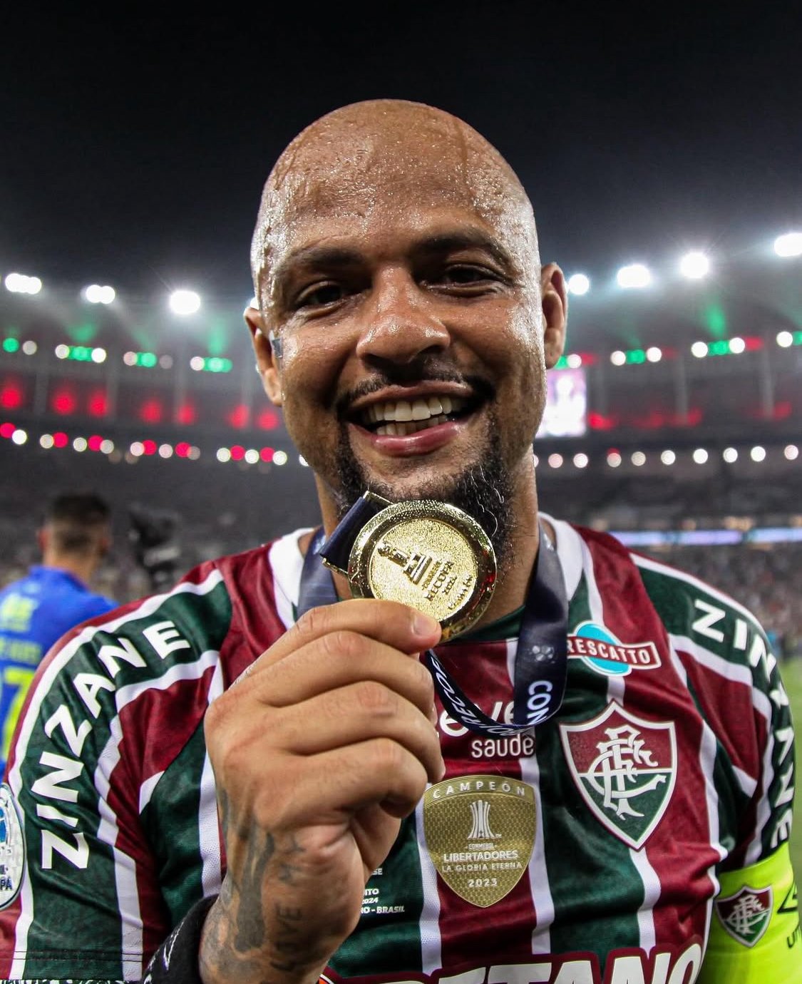 Felipe Melo, ídolo tricolor, será homenageado pela Câmara do Rio