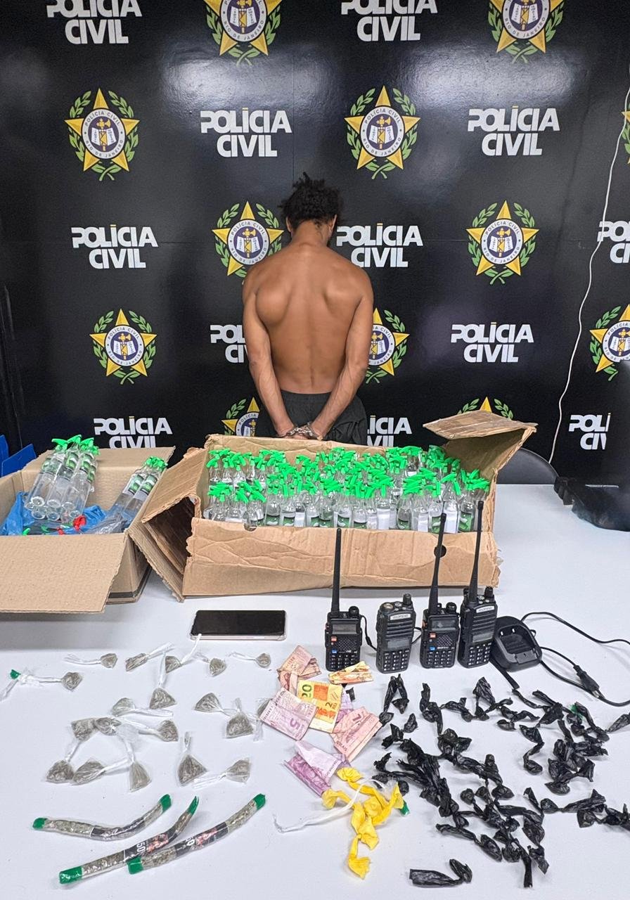 Denúncias levam à prisão de traficante com grande quantidade de lança-perfume
