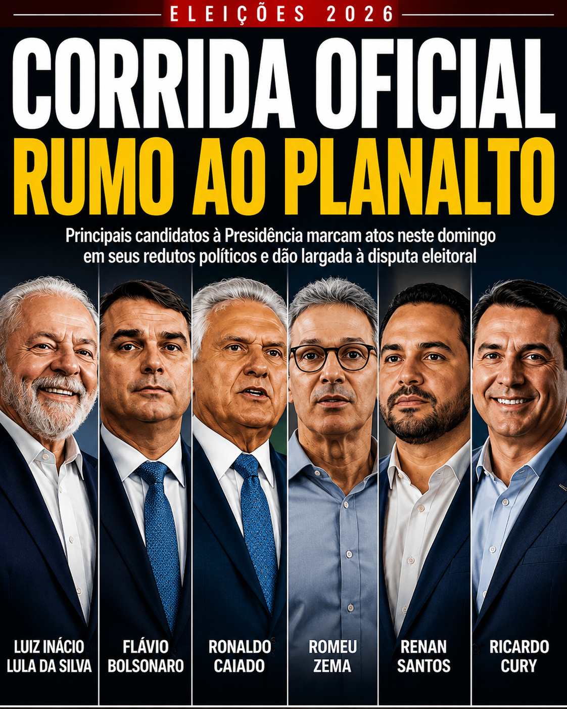 Candidatos à Presidência preparam atos para marcar início oficial da corrida eleitoral